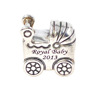PANDORA RARE Limited Edition Royal Baby 2013 Sterling Silver Charm
