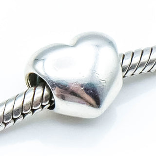 PANDORA Heart Sterling Silver Charm Bead