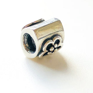 PANDORA DAISY CHARM Bead #790187 Sterling Silver Retired