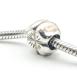 PANDORA Clover 925 ALE Sterling Silver Charm Four Leaf Clover Irish Shamrock Bead 790157 - Retired