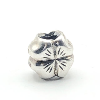 PANDORA Clover 925 ALE Sterling Silver Charm Four Leaf Clover Irish Shamrock Bead 790157 - Retired