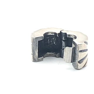 PANDORA Sunburst Clip 925 ALE Sterling Silver Charm Bead 790210 - Retired