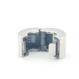 PANDORA Smooth Plain S925 ALE Sterling Silver Clip Charm