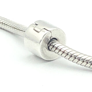 PANDORA Smooth Plain S925 ALE Sterling Silver Clip Charm
