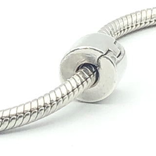 PANDORA Smooth Plain S925 ALE Sterling Silver Clip Charm