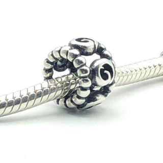 PANDORA Ring of Roses S925 ALE Sterling Silver Charm Bead 790456 - Retired