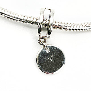 PANDORA More and Most Sterling Silver Dangle Charm With Clear Zirconia