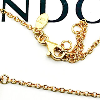 PANDORA Shine™ Hearts of Pandora 18K Gold Plated Sterling Silver Necklace With Clear Zirconia