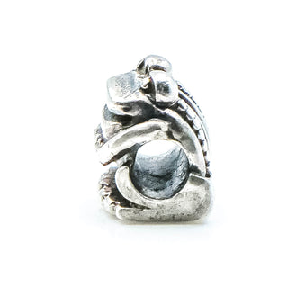 TROLLBEADS Frog Bead Sterling Silver Charm by Designer Søren Nielsen