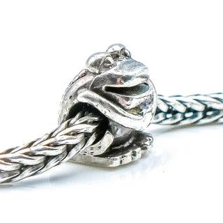 TROLLBEADS Frog Bead Sterling Silver Charm by Designer Søren Nielsen