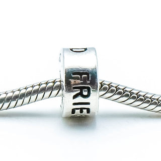 CHAMILIA Sterling Silver Friend Charm Amigo Ami Bead