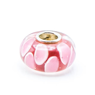 TROLLBEADS Pastel Shadow Bead Sterling Silver Charm Retired by Designer Lise Aagaard