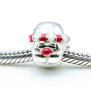 CHAMILIA Kris Kringle Sterling Silver Friend Charm Bead