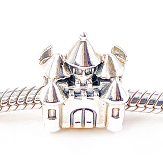 PANDORA Happily Ever After Sterling Silver Charm With 14K Gold Crown