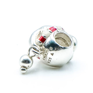 CHAMILIA Kris Kringle Sterling Silver Friend Charm Bead