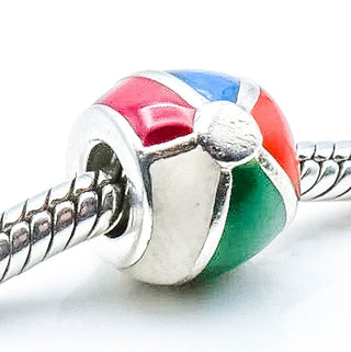 CHAMILIA Beach Ball Sterling Silver CHARM Bead