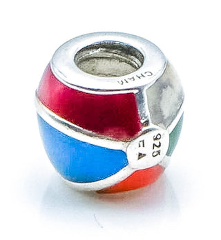 CHAMILIA Beach Ball Sterling Silver CHARM Bead