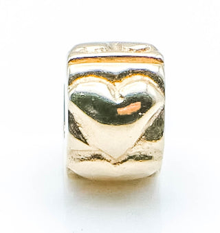 PANDORA 14K Gold Heart Clip 14K Gold Heart Clip - 750243