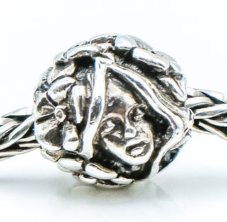 TROLLBEADS RARE Thumbelina Bead Sterling Silver Charm