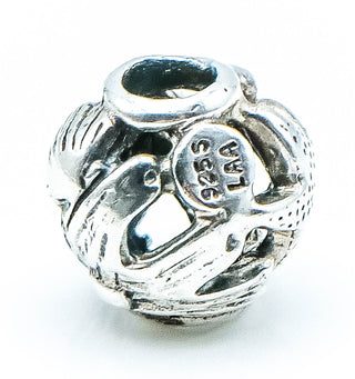 TROLLBEADS Ocean Bead Bead Sterling Silver Charm