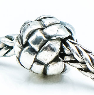 TROLLBEADS Plait Bead Sterling Silver Charm