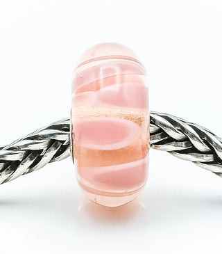 TROLLBEADS Pastel Shadow Bead Sterling Silver Charm