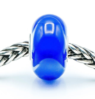 TROLLBEADS Blue Armadillo Bead Sterling Silver Charm