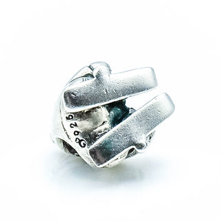 OHM Ski Bunny Sterling Silver Charm