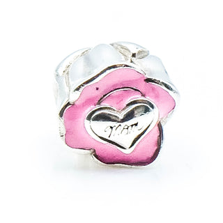 CHAMILIA Mom Rose Sterling Silver Charm