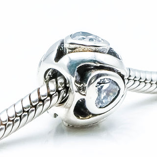 CHAMILIA Mother's Heart Sterling Silver Charm