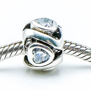 CHAMILIA Mother's Heart Sterling Silver Charm