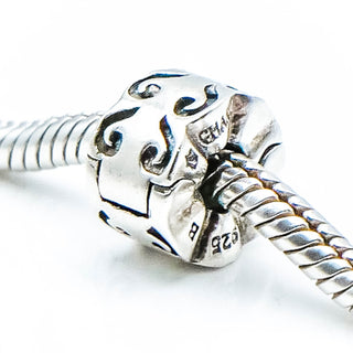 CHAMILIA Scrolled Lock Sterling Silver Charm