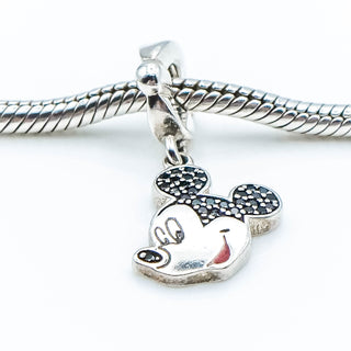 CHAMILIA Classic Mickey Mouse Sterling Silver Dangle Charm