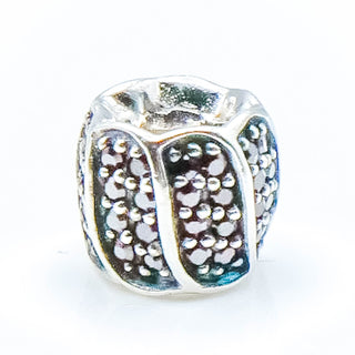 CHAMILIA Jeweled Petals Sterling Silver Charm