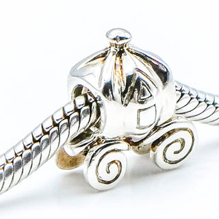 CHAMILIA Disney Pumpkin Coach Sterling Silver Charm