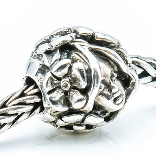 TROLLBEADS RARE Thumbelina Bead Sterling Silver Charm