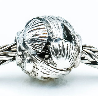 TROLLBEADS Ocean Bead Bead Sterling Silver Charm