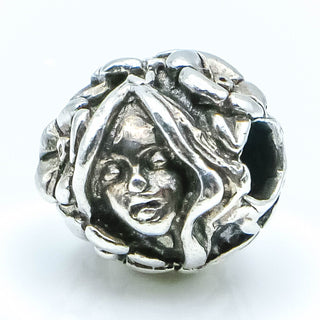 TROLLBEADS RARE Thumbelina Bead Sterling Silver Charm