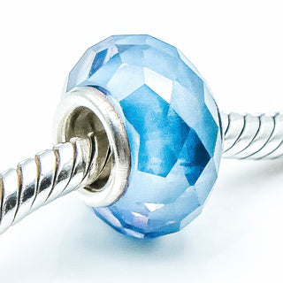 NOVOBEADS Blueberry Mini CZ Sterling Silver Charm