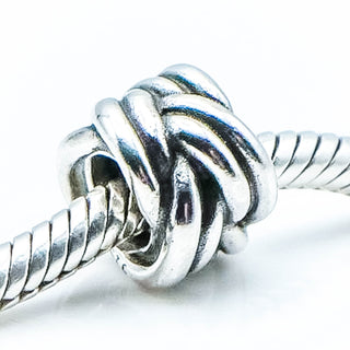 PANDORA Forget-Me-Knot 925 ALE Sterling Silver Charm Bead