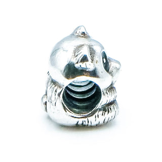 Pandora Panda Sterling Silver Charm With Black Enamel