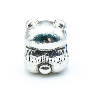 Pandora Panda Sterling Silver Charm With Black Enamel