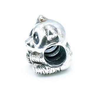 Pandora Panda Sterling Silver Charm With Black Enamel