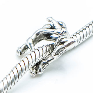 OHM Beads Wholly Trust Sterling Silver Charm