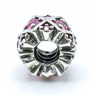 CHAMILIA Shimmering Stories Pink Swarovski Crystal Sterling Silver Charm