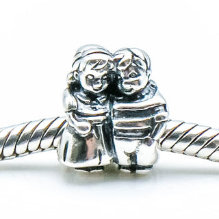 CHAMILIA Brother & Sister Sterling Silver Charm