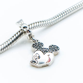 CHAMILIA Classic Mickey Mouse Sterling Silver Dangle Charm