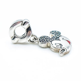 CHAMILIA Classic Mickey Mouse Sterling Silver Dangle Charm