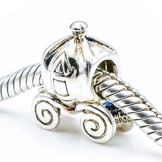 CHAMILIA Disney Pumpkin Coach Sterling Silver Charm