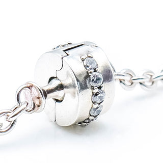 PANDORA Shining Path Sterling Silver Clip Charm